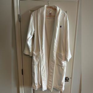Brooks Brothers 100% Turkish Cotton Robe White Size S/M